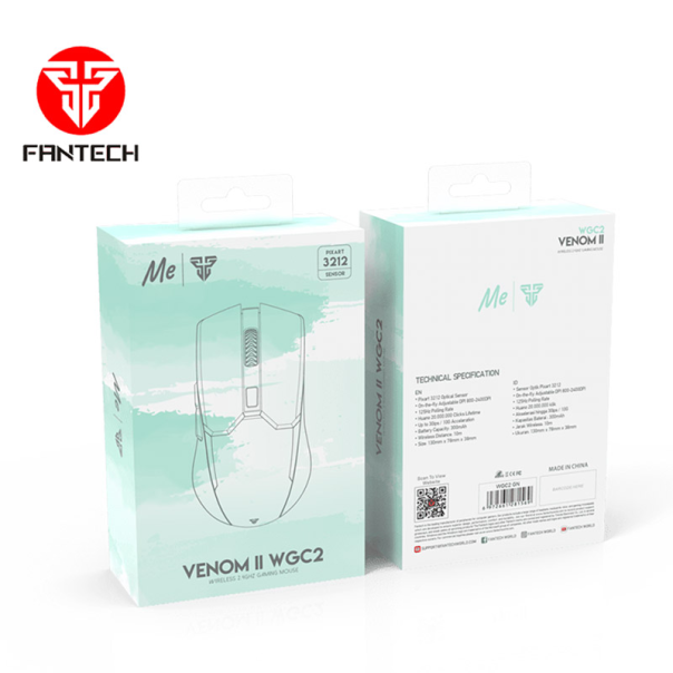 Miš Gaming Fantech WGC2 Venom II Mint Edition - G99926