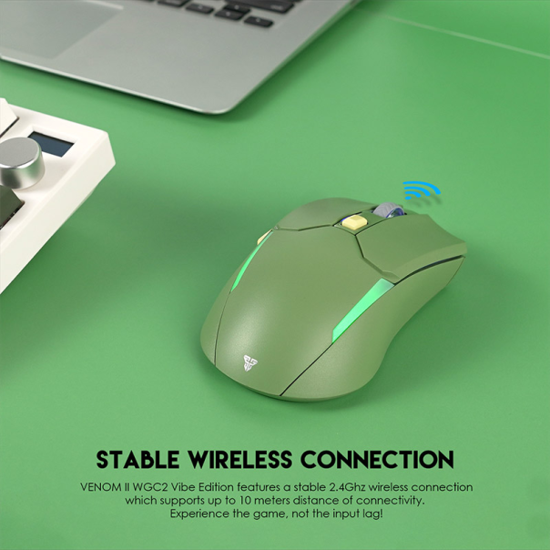Miš Gaming Fantech WGC2 Venom II zeleni - G208875