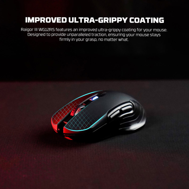 Miš Gaming Wireless Fantech WG12R raigor III beli - G216756