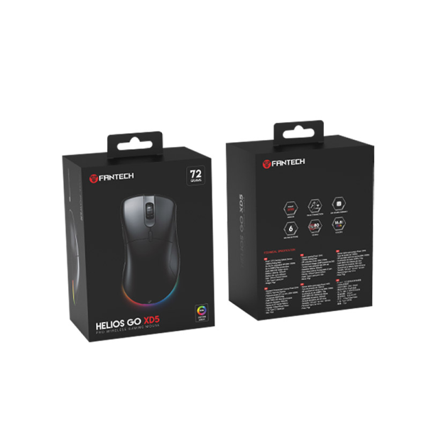 Miš Gaming Wireless Fantech XD5 Helios Go crni - G97842
