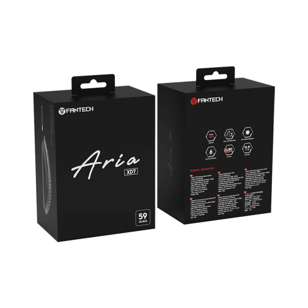 Miš Gaming Wireless Fantech XD7 Aria crni - G204517