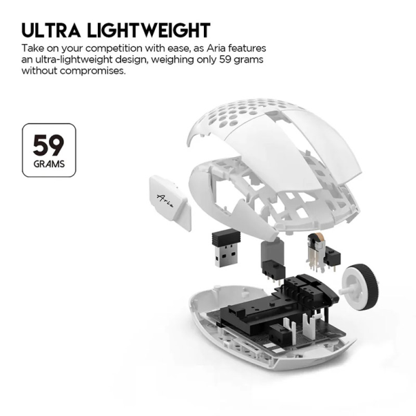 Miš Gaming Wireless Fantech XD7 Aria space edition - G204518