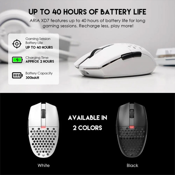 Miš Gaming Wireless Fantech XD7 Aria space edition - G204518