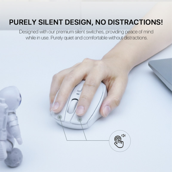 Miš kancelarijski Fantech W191s Go crni - G216757