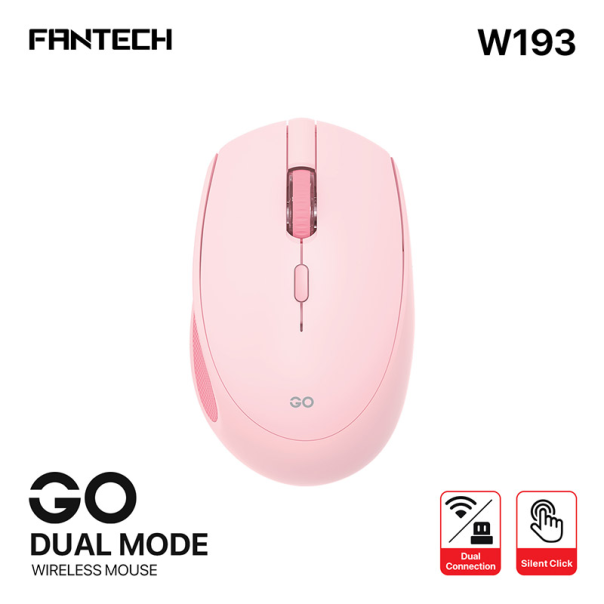 Miš kancelarijski Fantech W193 roze - G210378