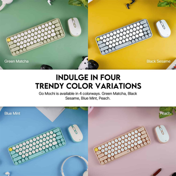 Miš tastatura Combo Wireless Fantech WK-896 GO Mochi 65 zeleni - G213768