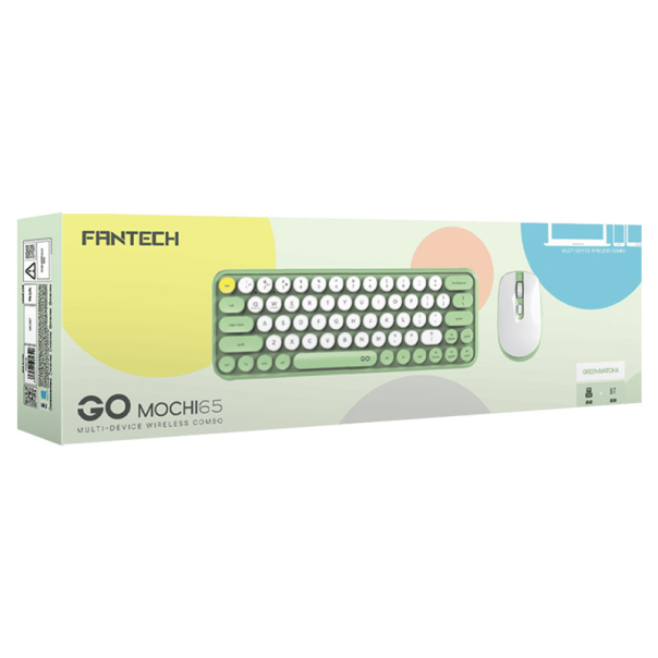 Miš tastatura Combo Wireless Fantech WK-896 GO Mochi 65 zeleni - G213768