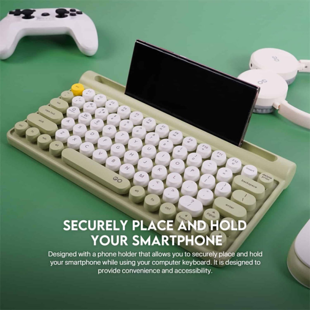 Miš tastatura Combo Wireless Fantech WK-897 GO Mochi 80 plavi - G213771