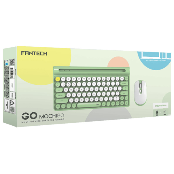Miš tastatura Combo Wireless Fantech WK-897 GO Mochi 80 zeleni - G213772