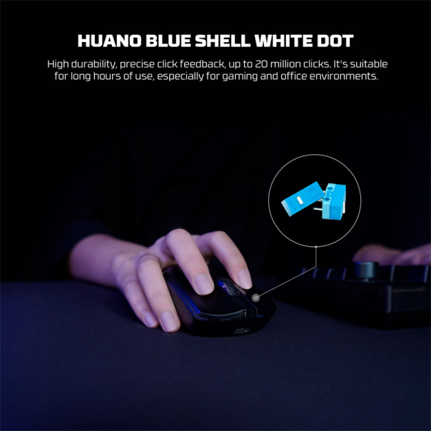 Miš Wireless Fantech WG7V2 Crypto II beli - G221857