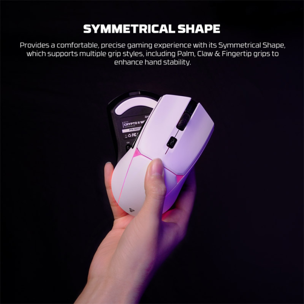 Miš Wireless Fantech WG7V2 Crypto II crni - G221856