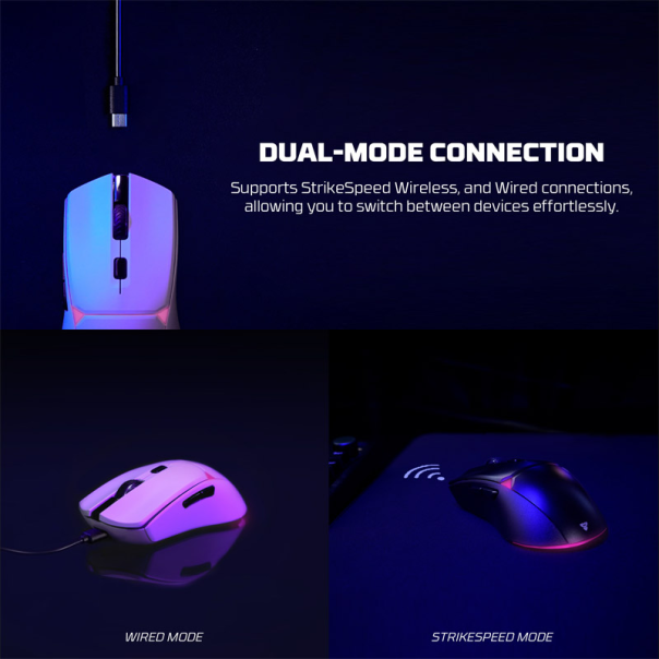 Miš Wireless Fantech WG7V2 Crypto II crni - G221856