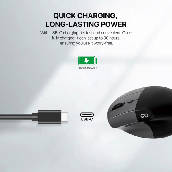 Miš Wireless Gaming Fantech W195 GO comfy crni - G220810