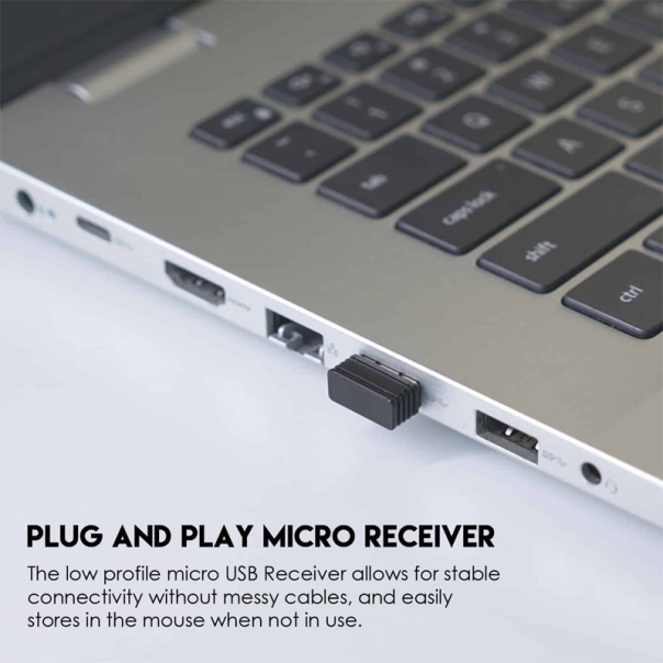 Miš Wireless Gaming Fantech W603 GO beli - G213429