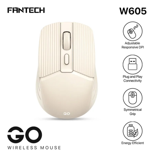 Miš Wireless Gaming Fantech W605 GO bez - G621913