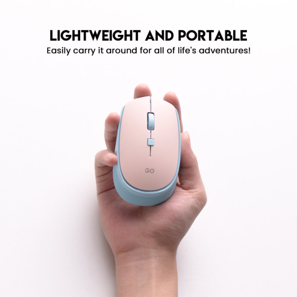 Miš Wireless Gaming Fantech W607 GO roze - G213440
