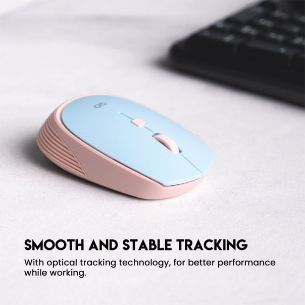 Miš Wireless Gaming Fantech W607 GO roze - G213440