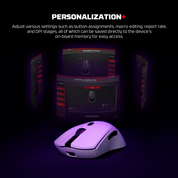 Miš Wireless Gaming Fantech WG7V2 Crypto II crni - 221856