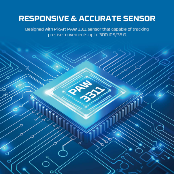 Mis Wireless Gaming Fantech WG9S Kanata S crni - 218228