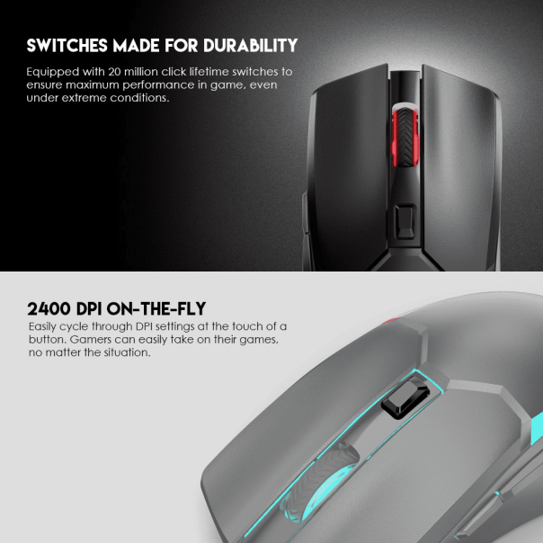FANTECH Mis Wireless Gaming WGC2 Venom II space edition - 201032