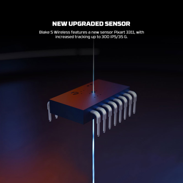 Miš Wireless Gaming Fantech WGC5S blake beli - G222349