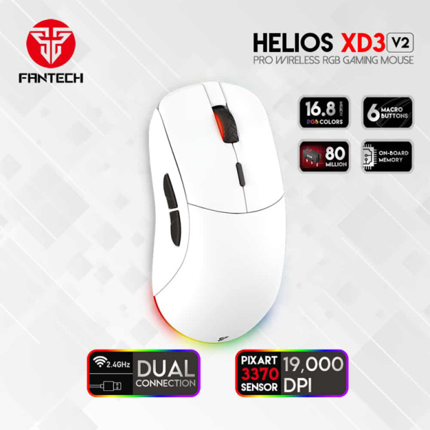 Miš wireless Gaming Fantech XD3 (V2) Helios space edition - G201034