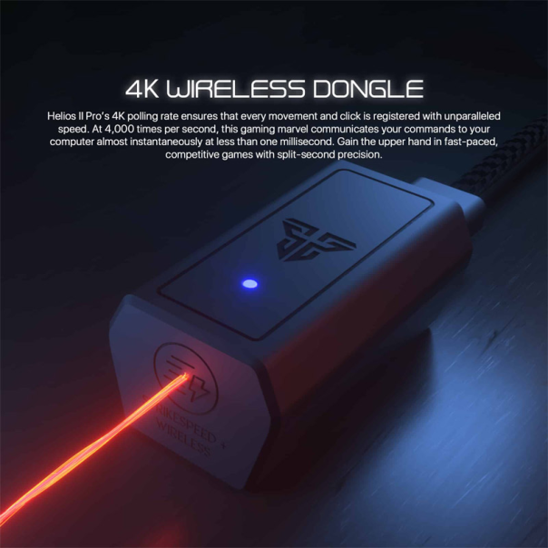 Miš Wireless Gaming Fantech XD3 (V3) PRO 4K Helios II crni sa ACM03 (dongle) - G213425