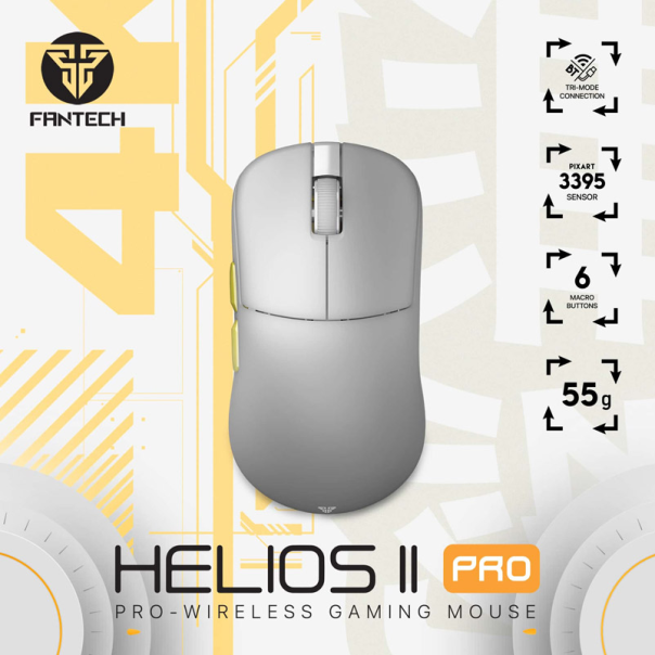 Miš Wireless Gaming Fantech XD3 (V3) PRO 4K Helios II sa ACM03 (dongle) - G213426