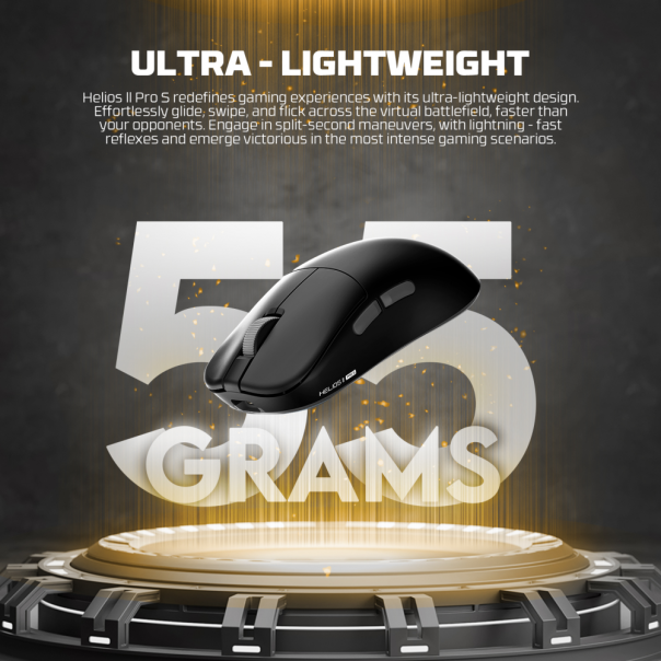 Mis Wireless Gaming Fantech XD3 (V3) PRO 8K Helios II crni sa ACM03 (dongle) - 215604