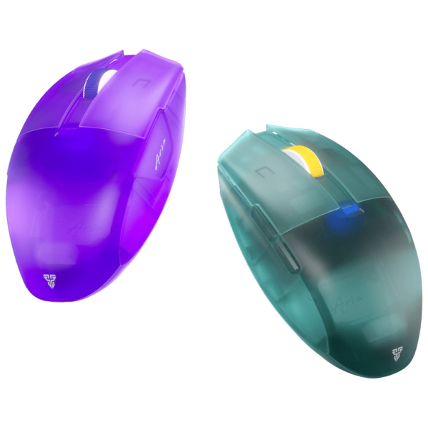 Miš Wireless Gaming Fantech XD7 Aria ljubicasti sa podlogom Fantech MP353 Agile ljubičasta - G213763