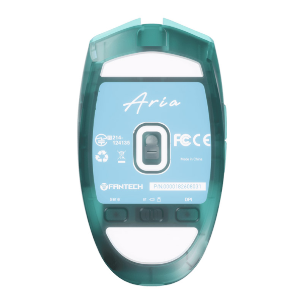 Miš Wireless Gaming Fantech XD7 Aria plavi sa podlogom Fantech MP353 Agile plava - G213762