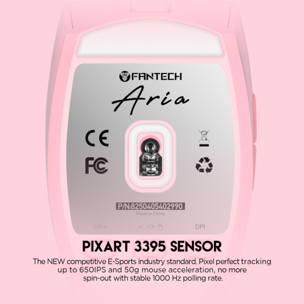 Mis Wireless Gaming Fantech XD7 Aria Sakura - 208403-1