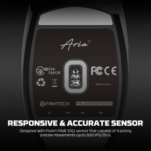 Miš wireless Gaming Fantech XD7E Arie E Space Edition - G218370