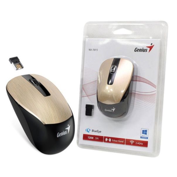 GENIUS Bežični miš NX-7015,zlatni - 4710268258681