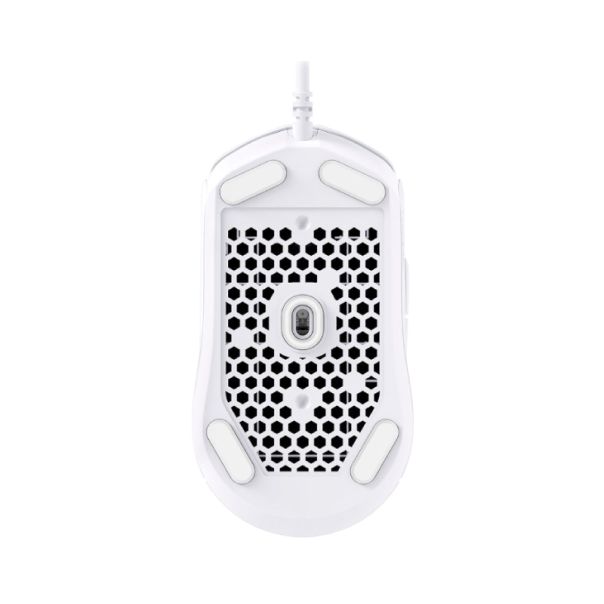 HYPERX Žični gaming miš Pulsefire Haste 2, bela - 6N0A8AA