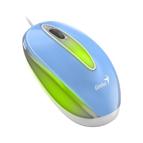 GENIUS Žični optički miš DX-Mini USB, plava - MIS01836