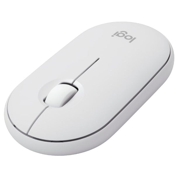 LOGITECH Bežični miš Pebble 2 M350s, bela - MIS01901