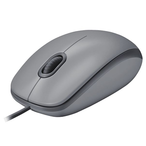 LOGITECH Žični optički miš Silent M110, siva - MIS01906
