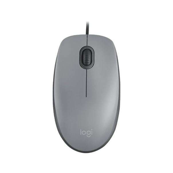 LOGITECH Žični optički miš Silent M110, siva - MIS01906