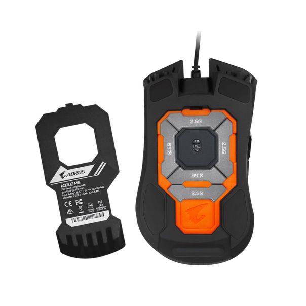 GIGABYTE Gaming miš AORUS M5, crna - MIS01987