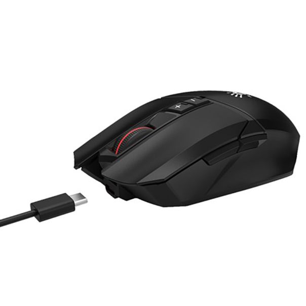 A4 TECH Bežični gejmerski miš R36 Ultra Dual Mode, crna - MIS02019