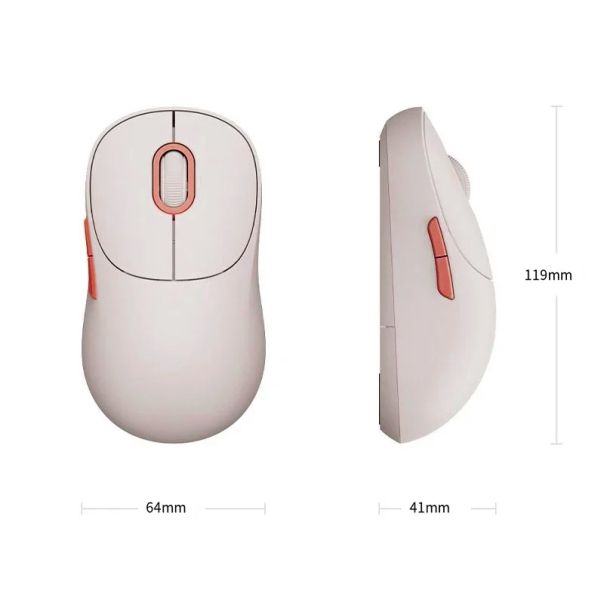 XIAOMI Bežični miš Mouse 3 Black G, roze - MIS02029
