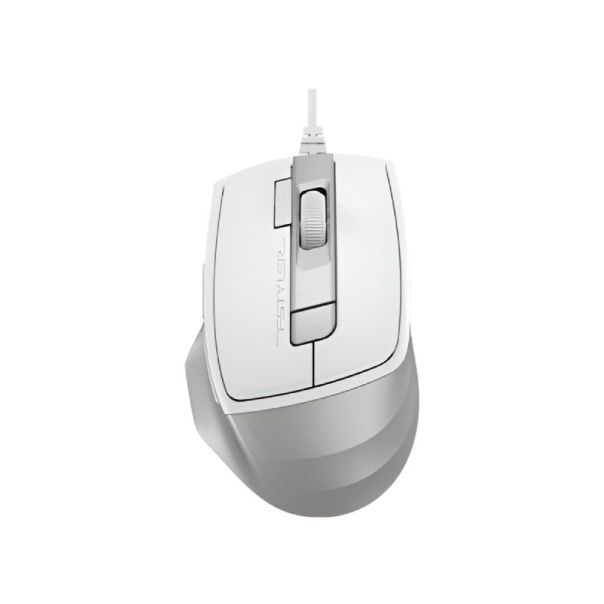 A4 TECH Miš FM45S AIR Dual-Function Air, srebrno-bela - MIS02035