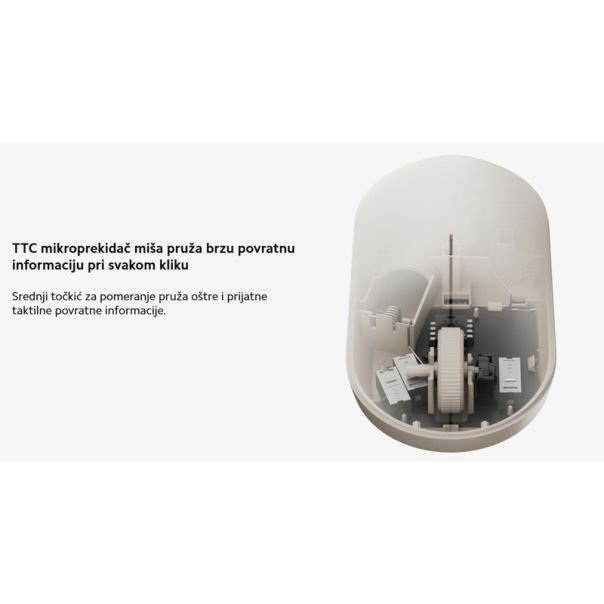XIAOMI Bežični miš Mouse 2 lite, bela - MIS02058