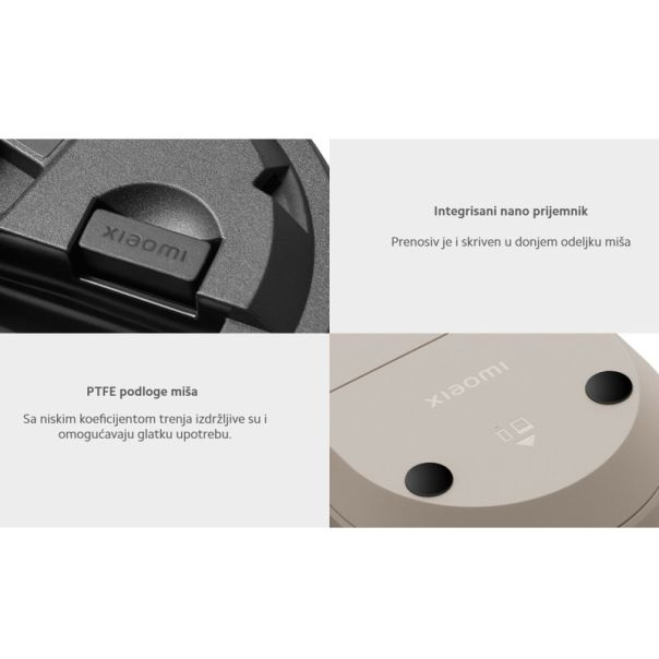XIAOMI Bežični miš Mouse 2 lite, bela - MIS02058