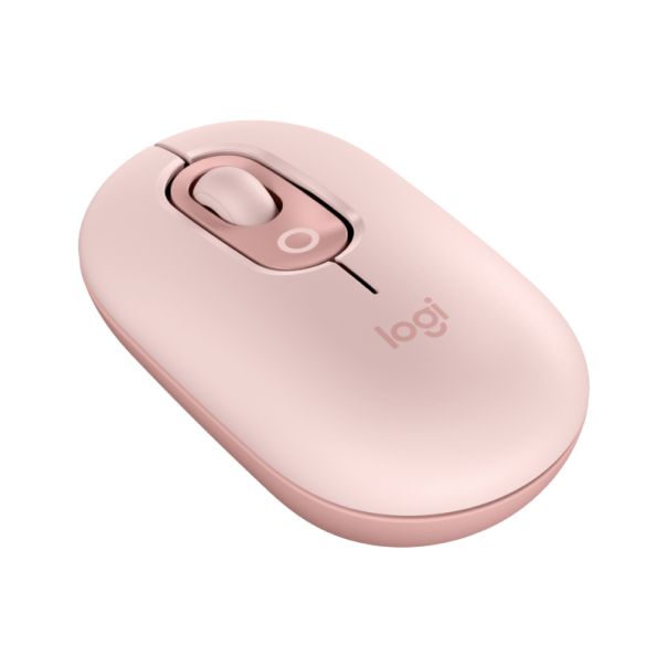 LOGITECH Bežični miš Pop with Emoji, roze - MIS02104