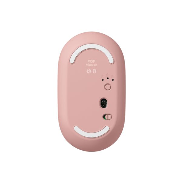 LOGITECH Bežični miš Pop with Emoji, roze - MIS02104