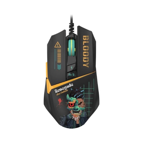 A4 TECH Gaming miš W63 Max Bloody RGB Renegade Midnight - MIS02161