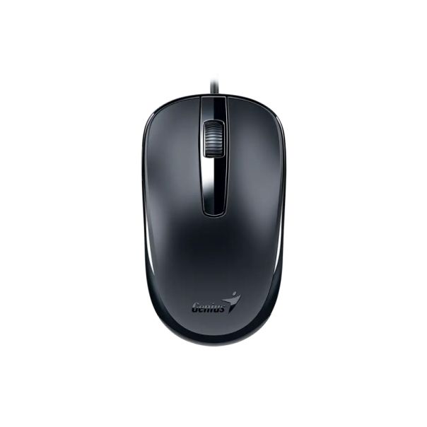 GENIUS Žični optički miš DX-120, crna - MIS02167