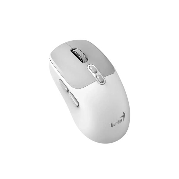 GENIUS Bežični optički miš NX-8080S BT, bela/siva - MIS02172
